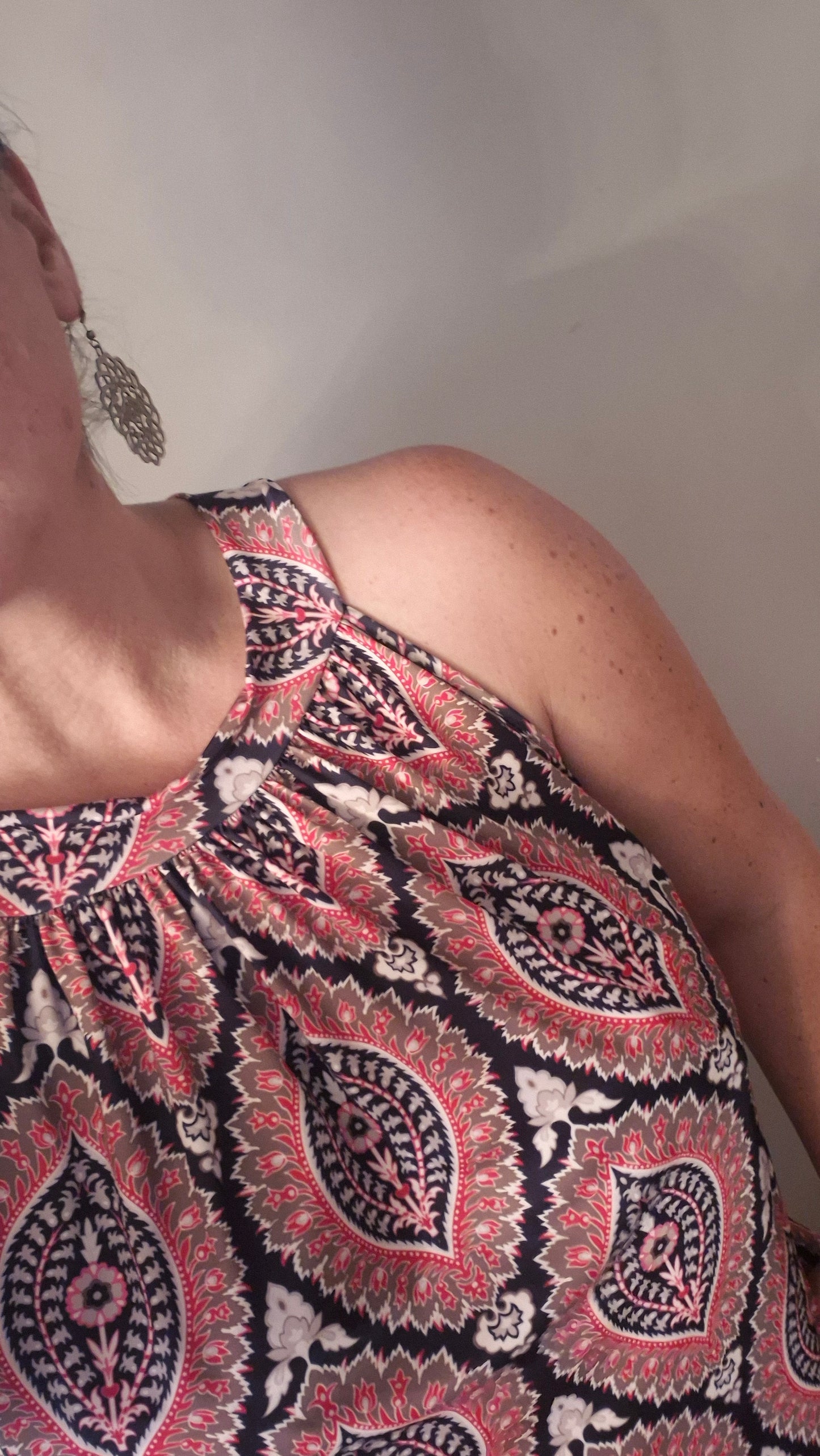 Gemustertes Kleid Lale