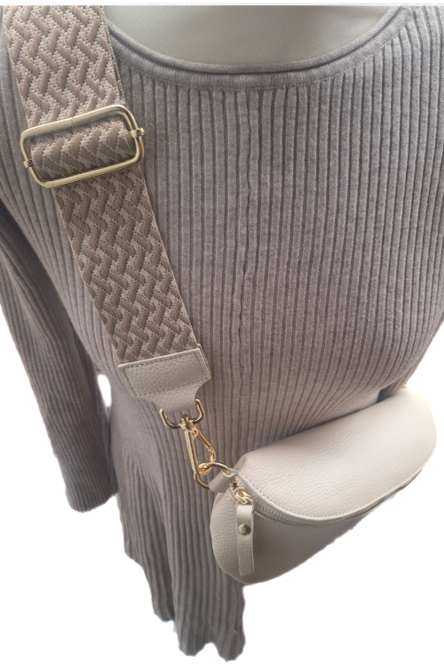 Bauchtasche / Moonbag Echtes Leder