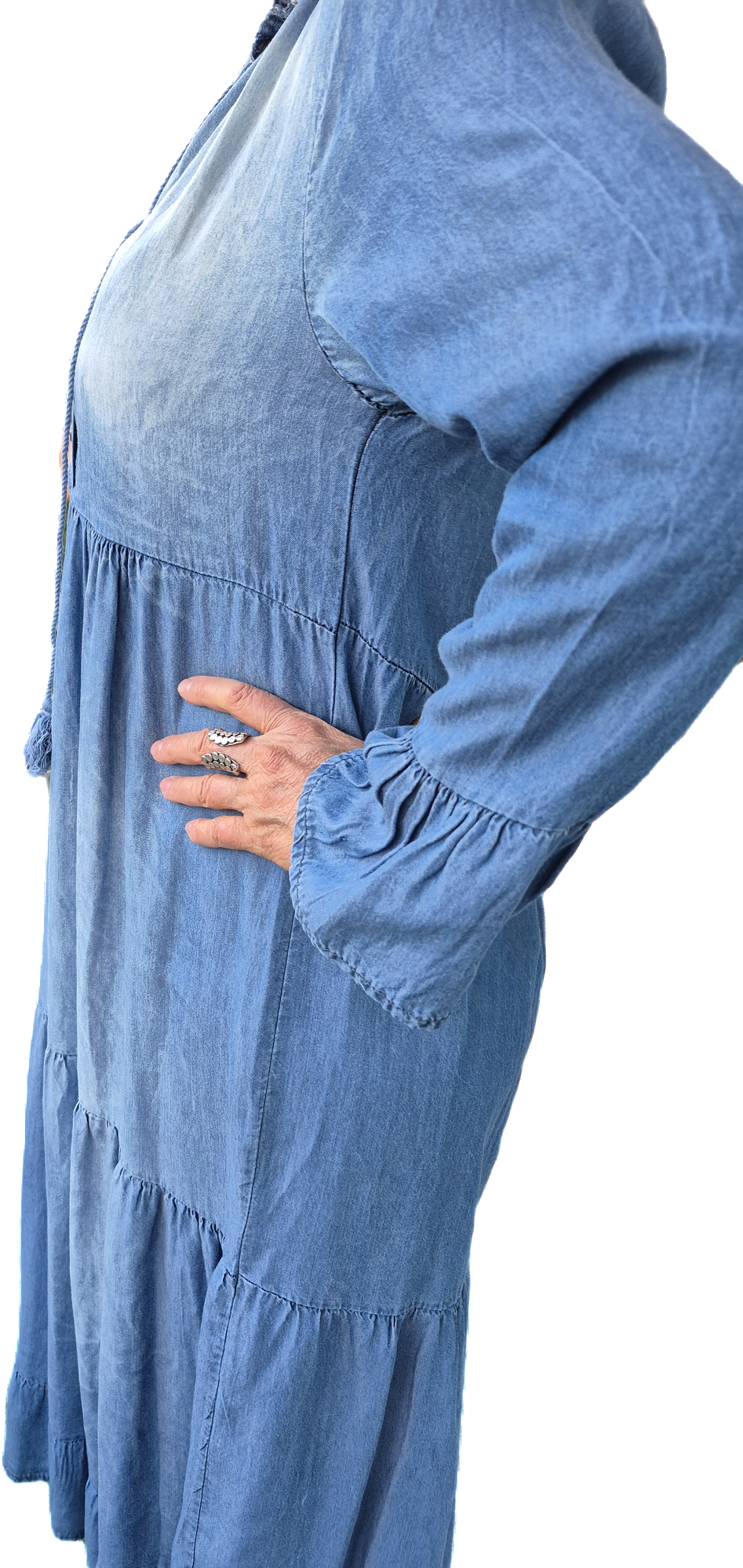 Stylisches Jeanskleid
