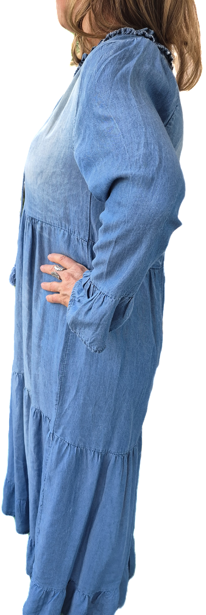 Stylisches Jeanskleid