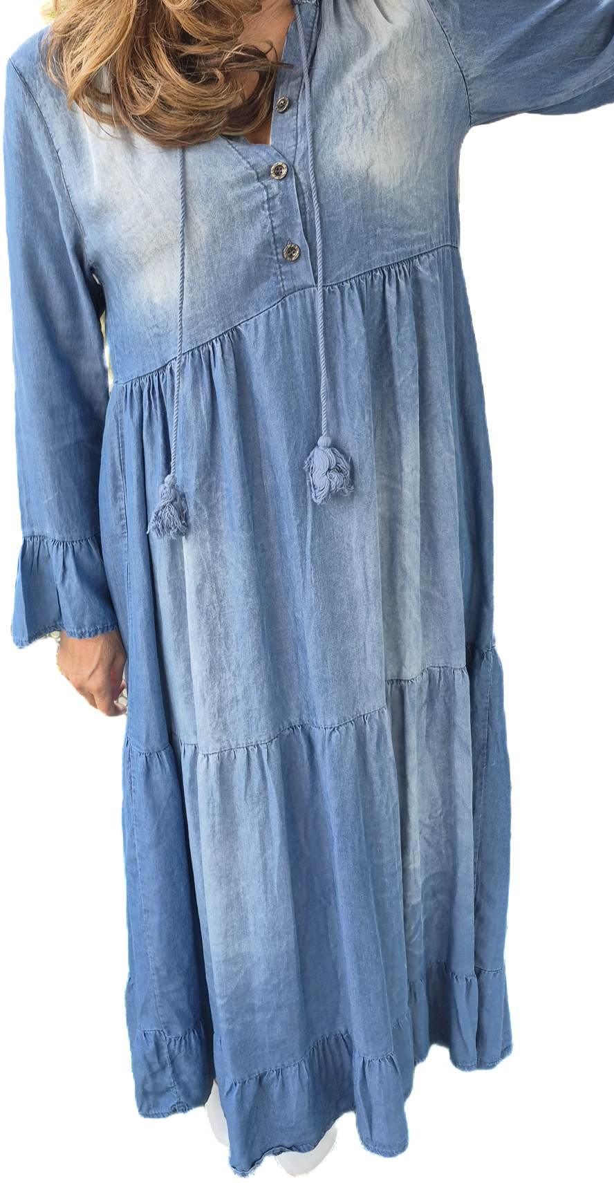 Stylisches Jeanskleid