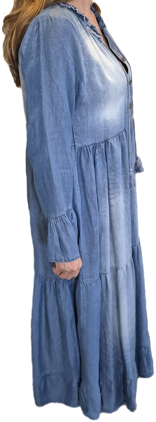 Stylisches Jeanskleid