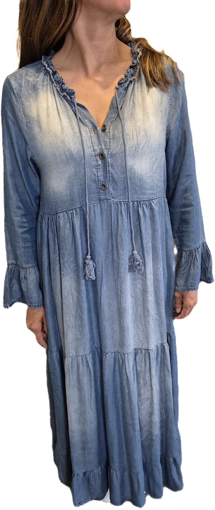 Stylisches Jeanskleid