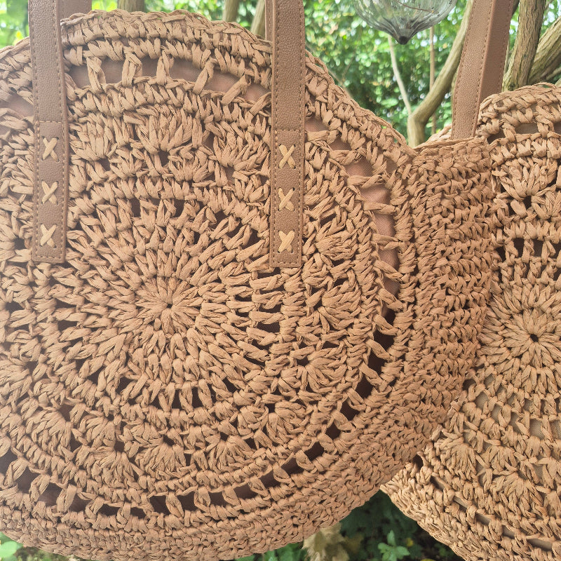Sommertasche geflochten