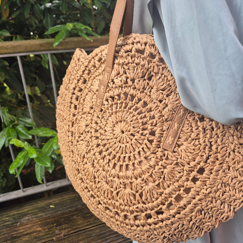 Sommertasche geflochten