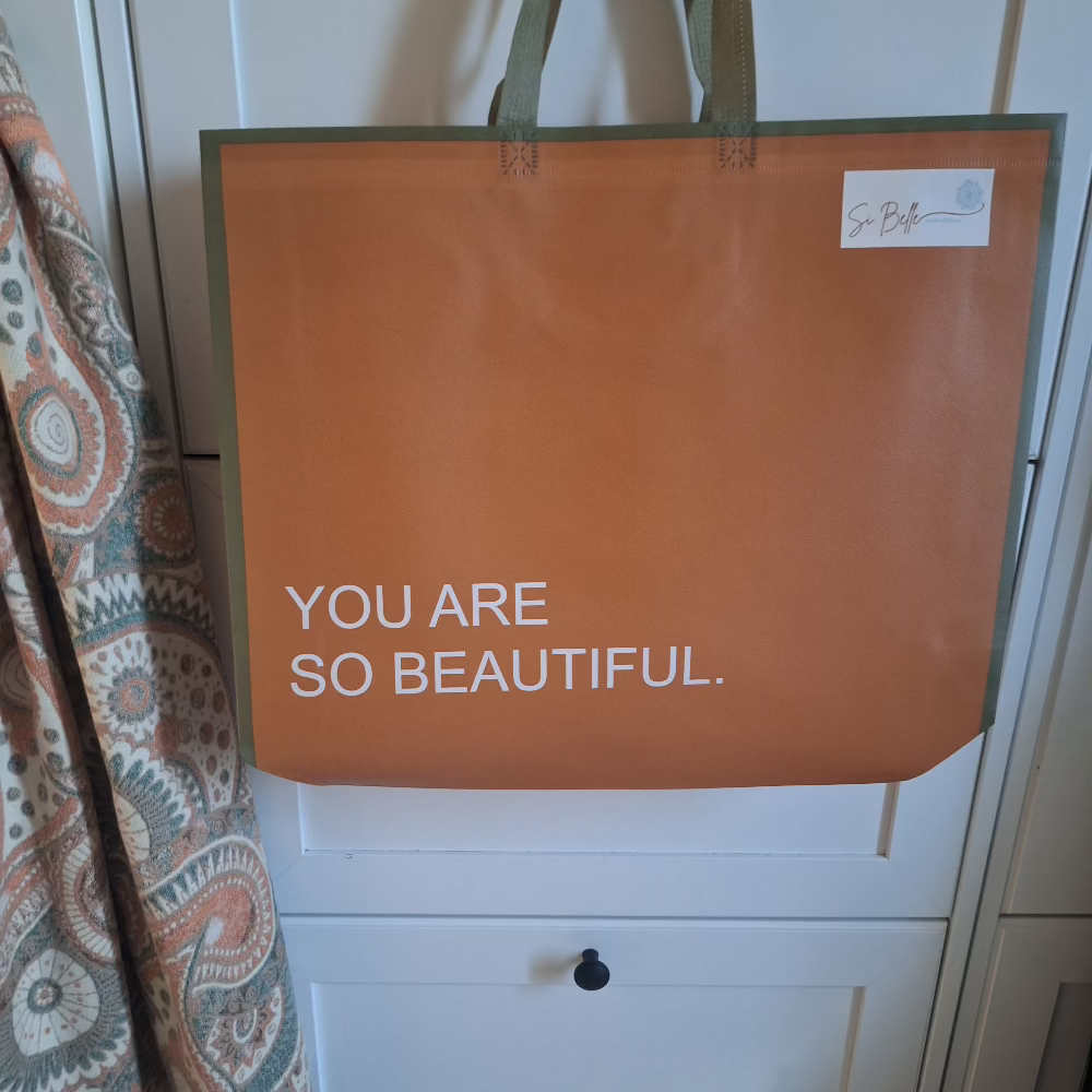 Shopping Tasche  YOU ARE SO BEAUTIFUL ab 100€ Gratis für Dich