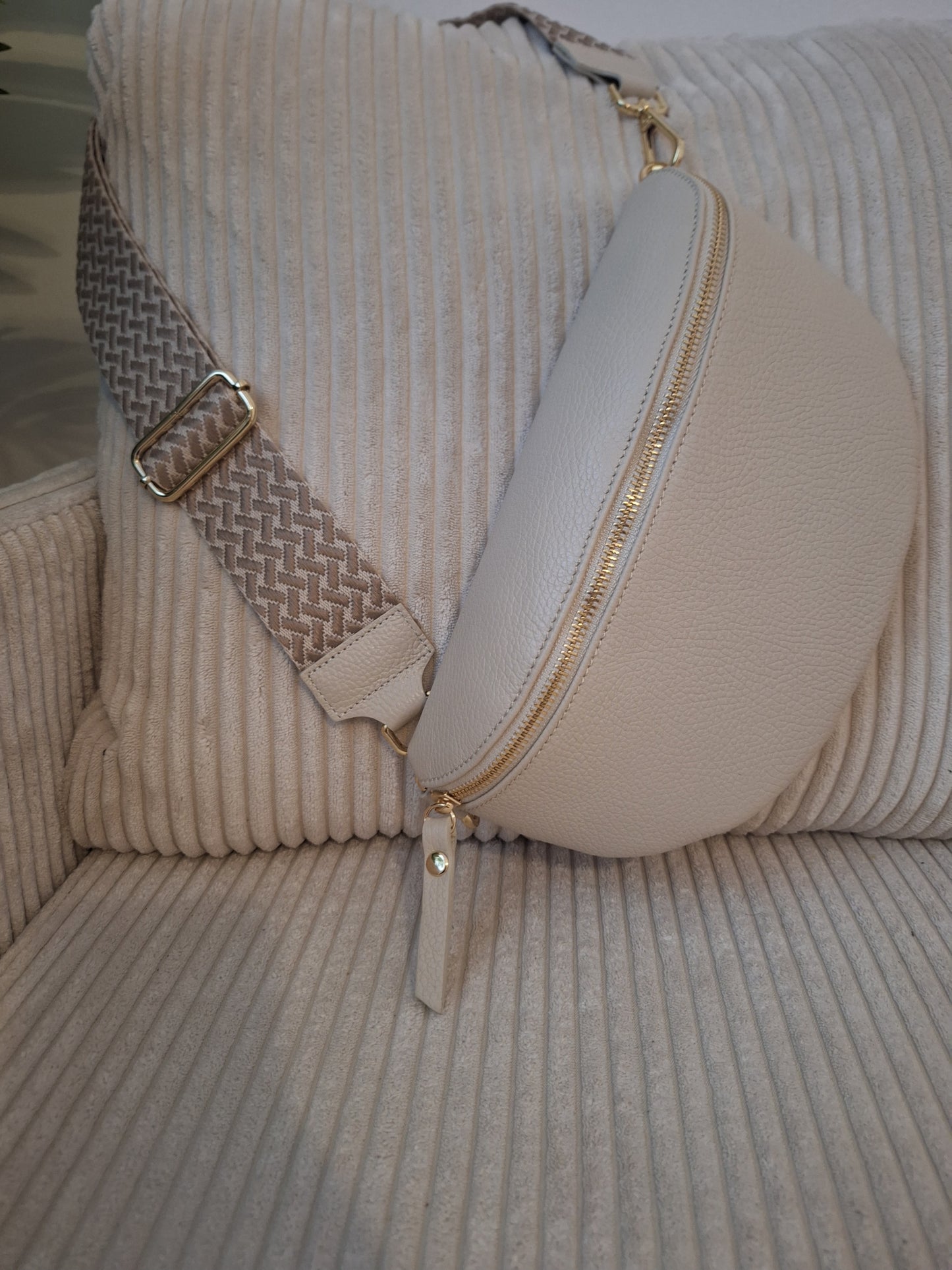 Bauchtasche / Moonbag Echtes Leder