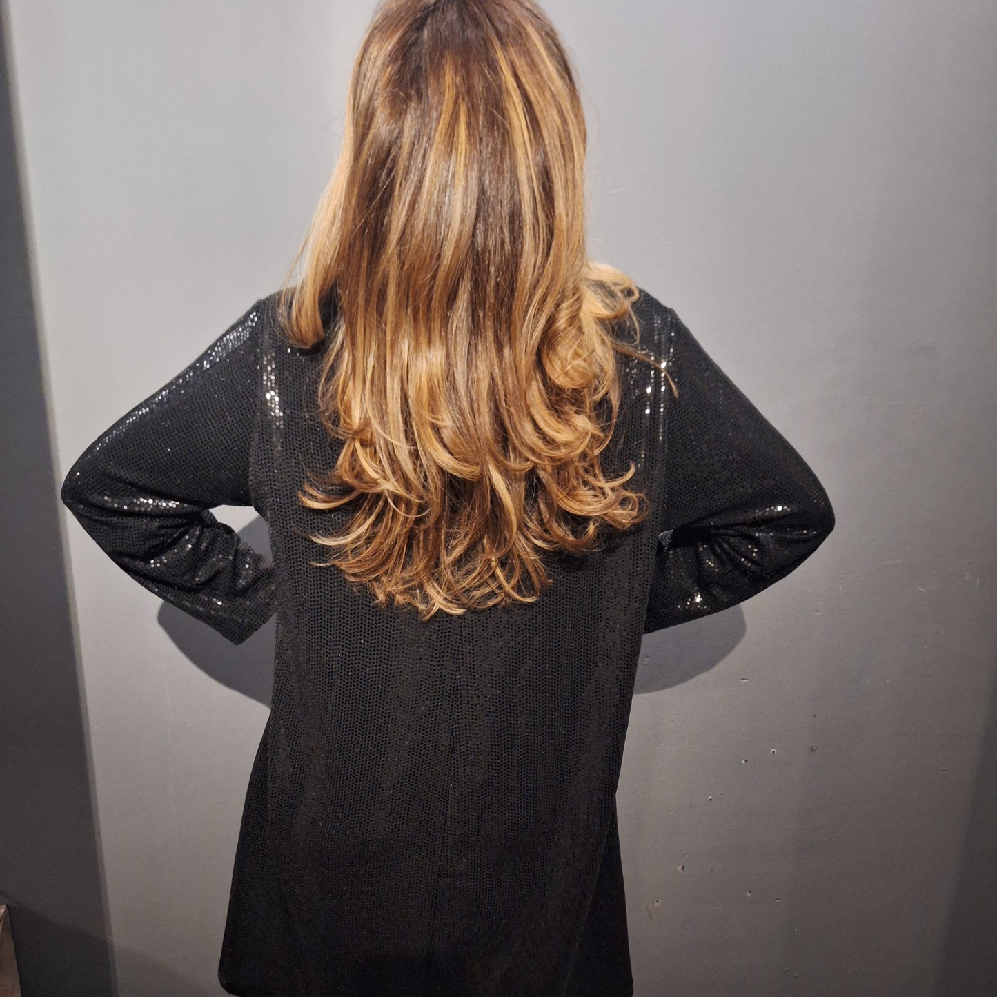 Pailletten Party Wunder Kleid