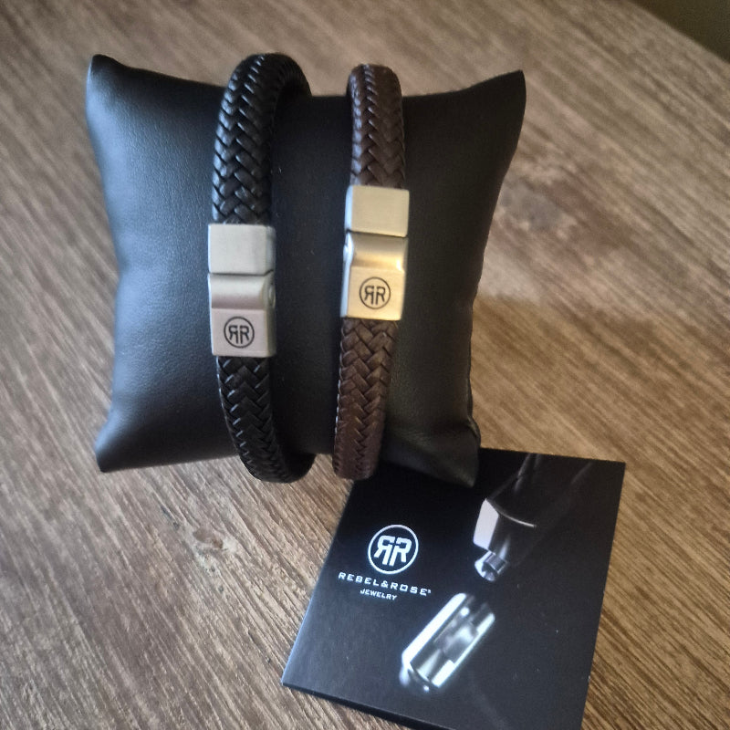 Rebel&Rose by Si Belle Full Metal Herringbone 9mm