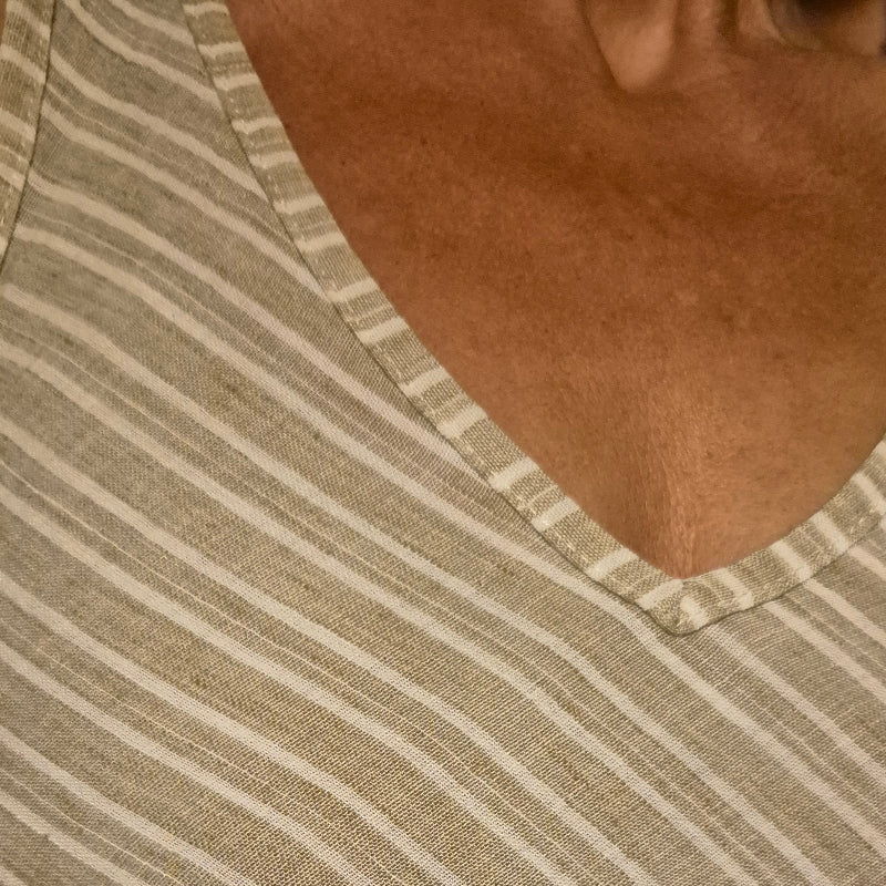 Leinen Sommerkleid