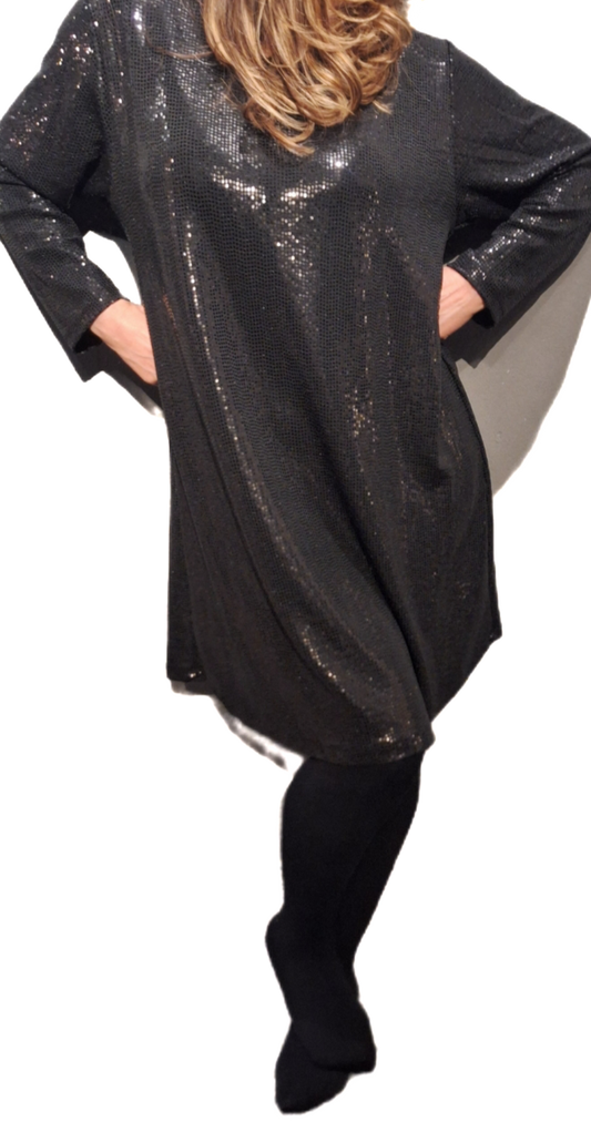 Pailletten Party Wunder Kleid
