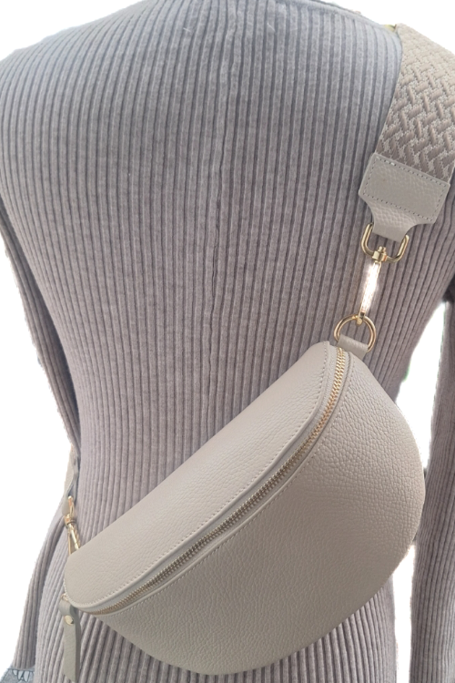 Bauchtasche / Moonbag Echtes Leder