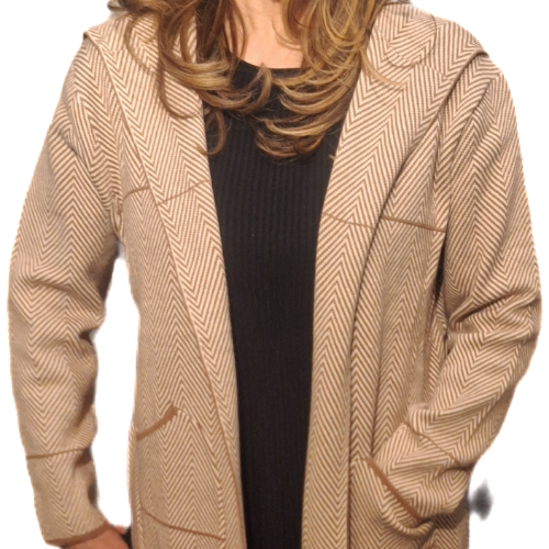 Exklusive Strickjacke - in 2verschiedenen Farben