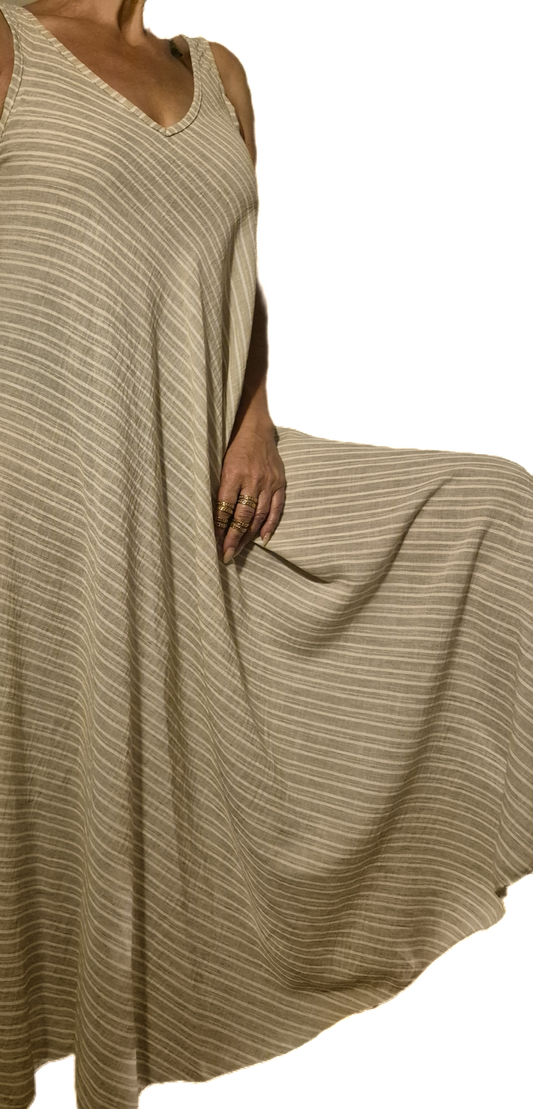 Leinen Sommerkleid