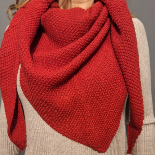 triangle scarf