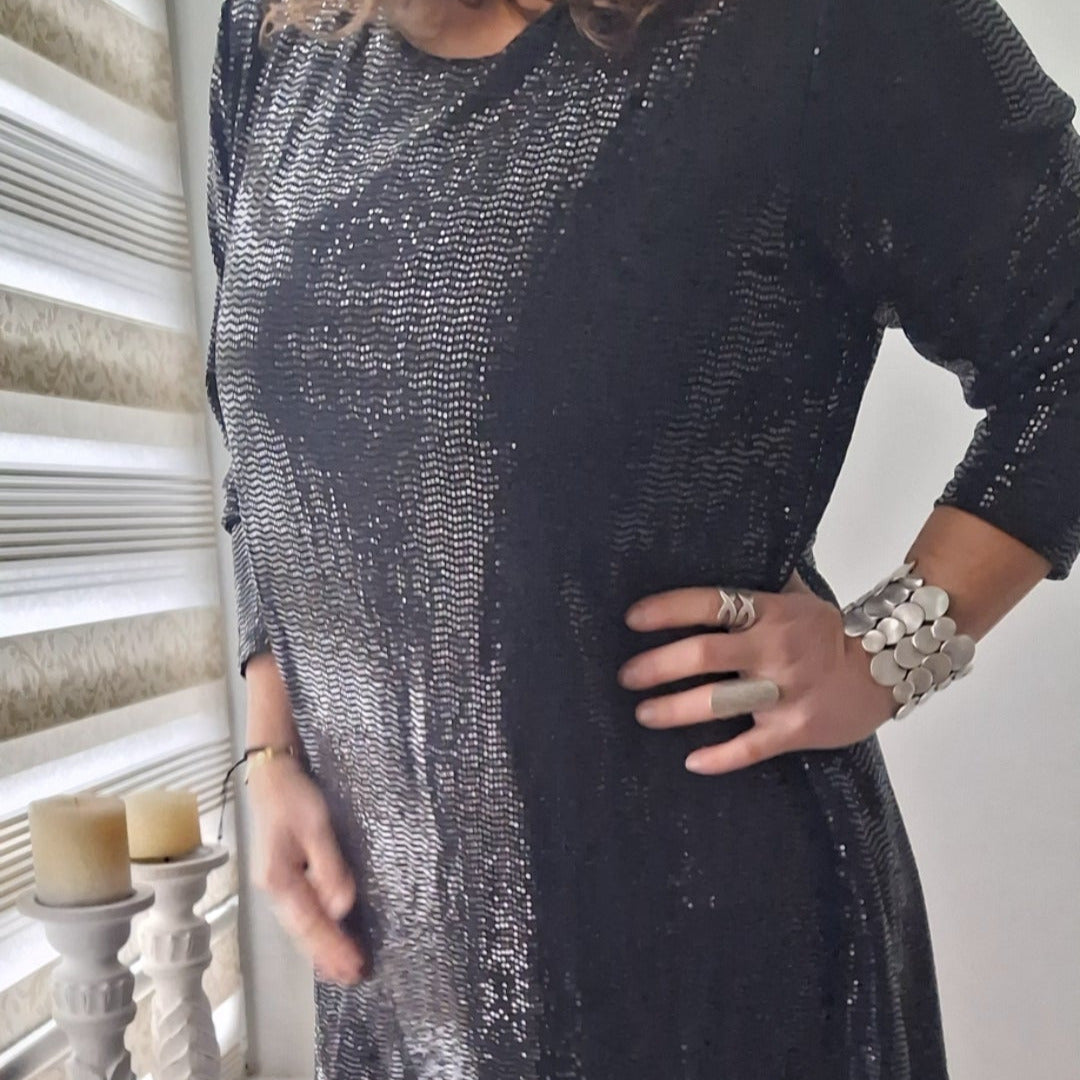 Pailletten Party Wunder Kleid